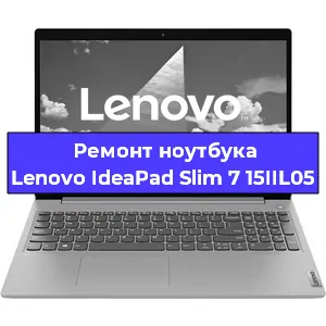 Чистка от пыли и замена термопасты на ноутбуке Lenovo IdeaPad Slim 7 15IIL05 в Санкт-Петербурге
